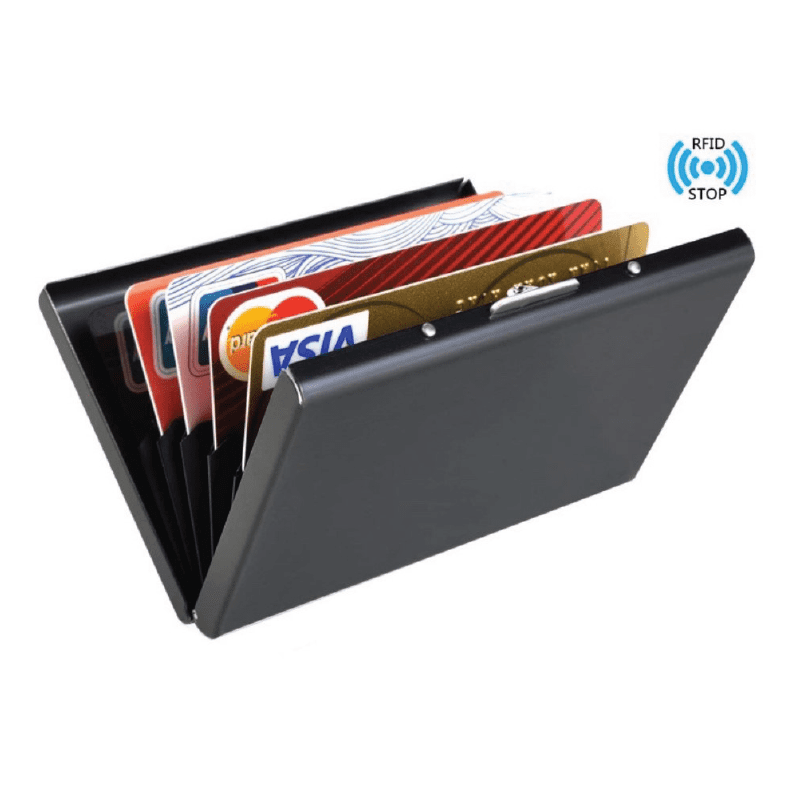 Premium Stainless Steel RFID Protection Wallet