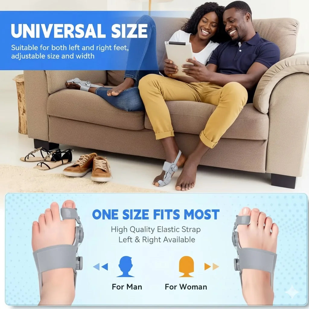 OrthoStep™ Bunion Corrector | Walk Pain-Free, Regain Your Confidence & Naturally Realign Your Toes! 🦶