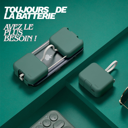 PowerBank ultra pratique pour cas urgent Rdc